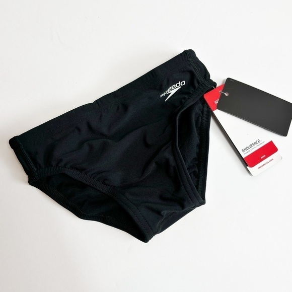 SPEEDO BLACK SWIMMING BIKINI BOTTOM MEN SIZE 26 BRAND NEW WITH TAGS - Picture 1 of 3